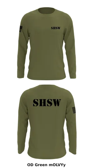 Shsw Store 1 Core Men's LS Performance Tee - mOLVYy