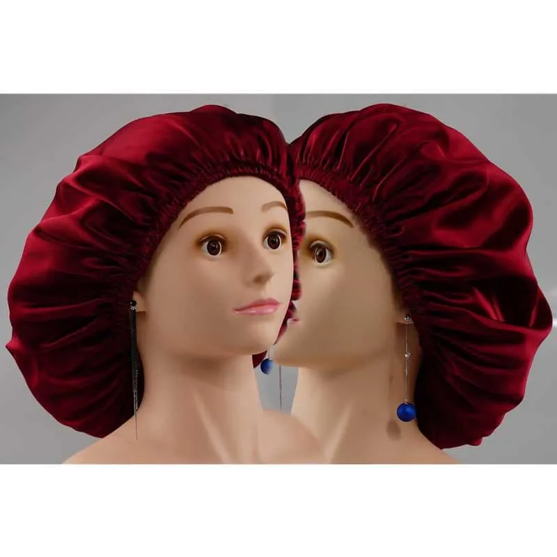Silk Bonnet Double side no edge - custom and wholesale