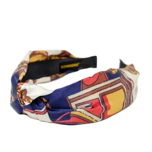 Silk Knot Headband - Ivory