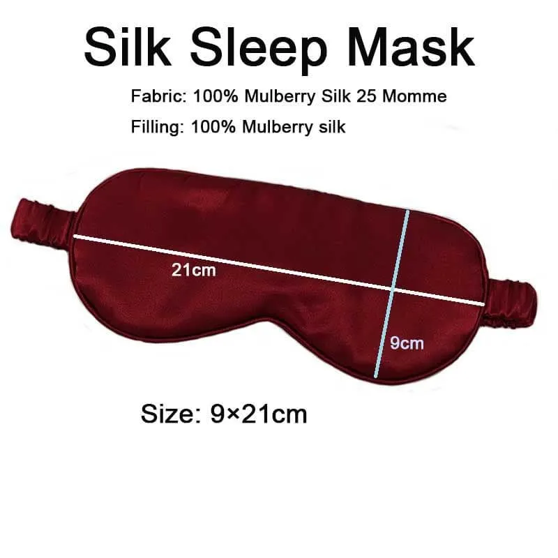 Silk Sleep Mask 25 Momme - custom and wholesale
