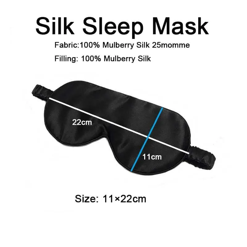 Silk Sleep Mask 25 Momme - custom and wholesale