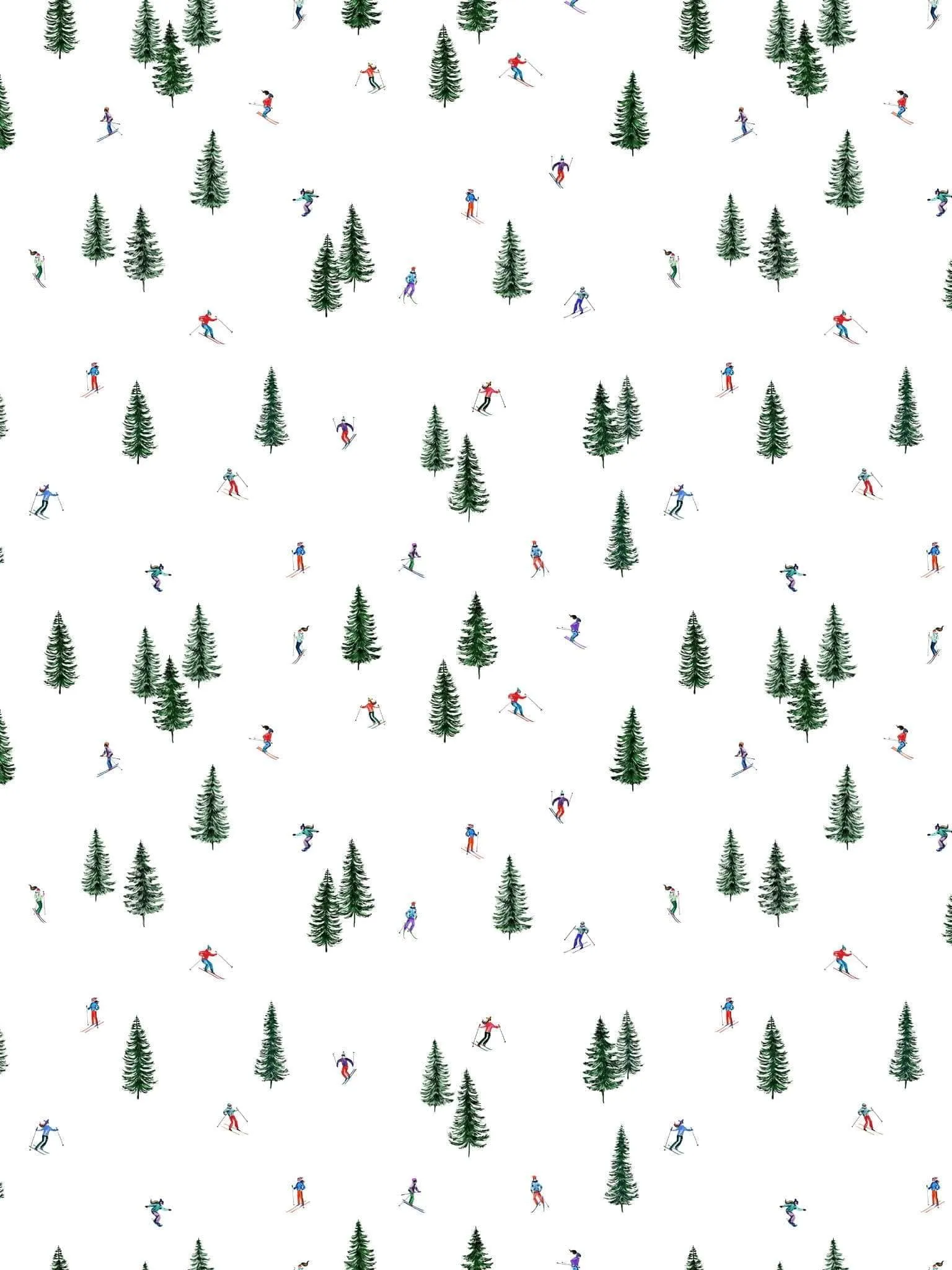 Ski Print Nightshirt