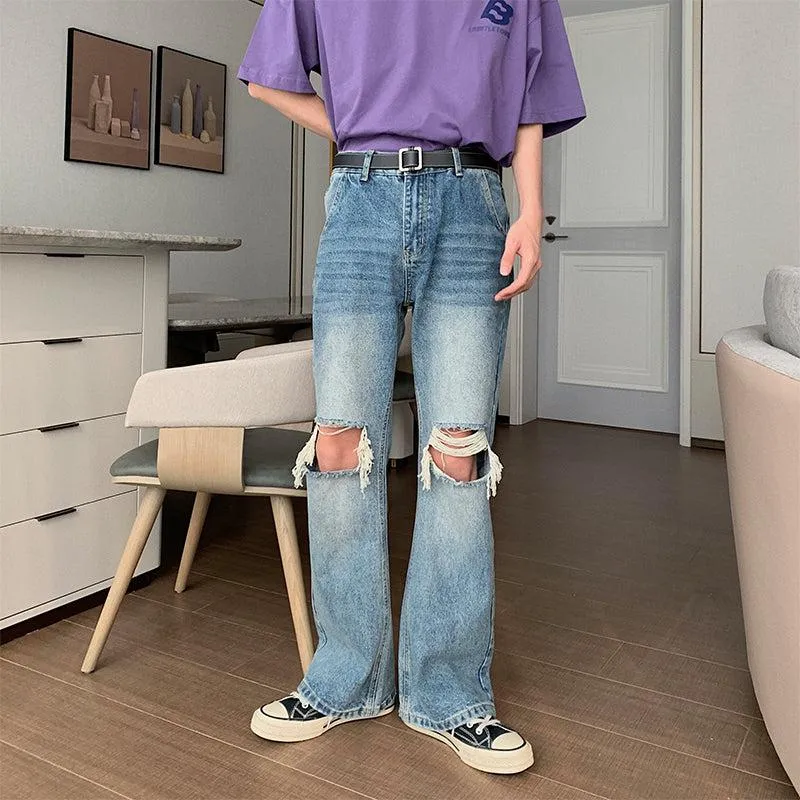 Slim Fit Ripped Jeans