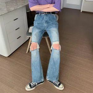 Slim Fit Ripped Jeans