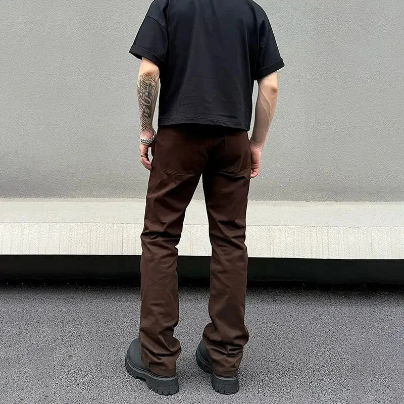 Slim Fit Straight Leg Jeans