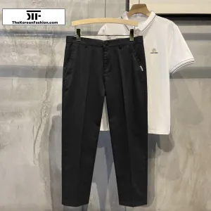 Slim-Fit Stretch Suit Pants
