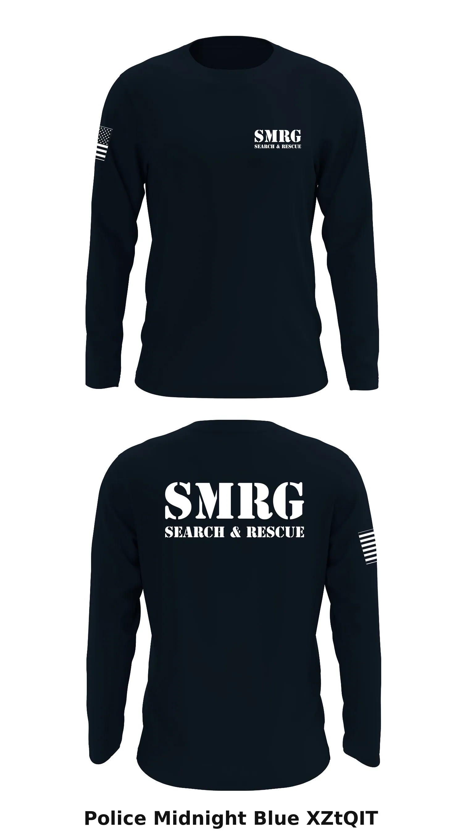 SMRG Store 1 Core Men's LS Performance Tee - XZtQIT