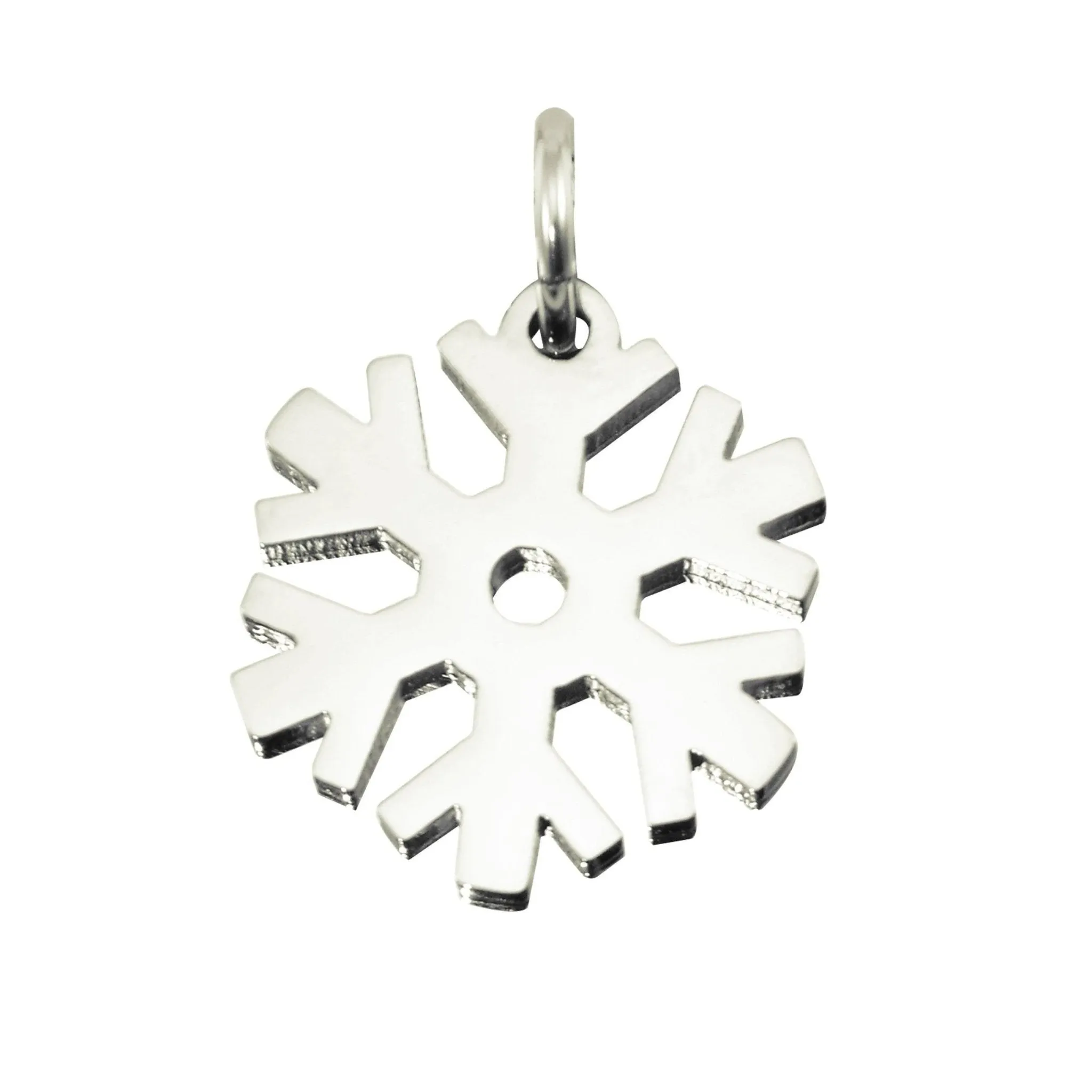 Snowflake Charm for Keyring