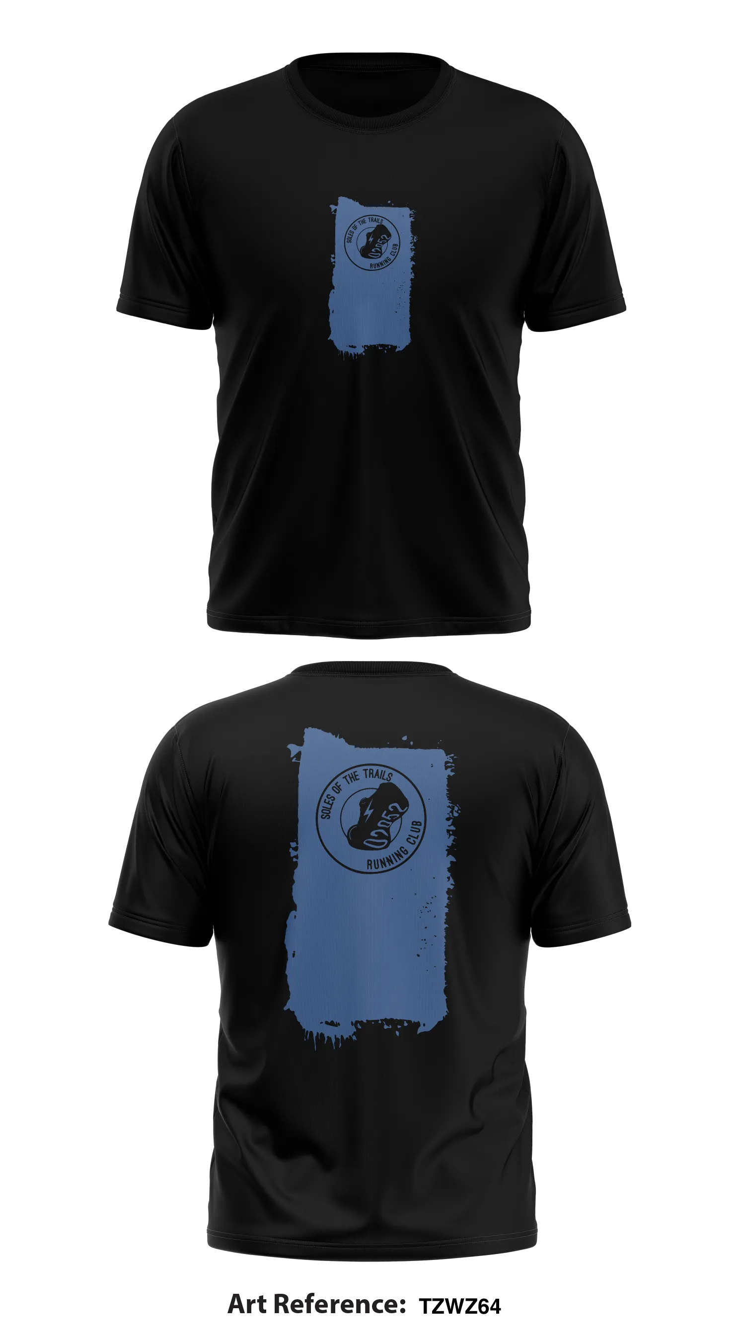Soles of the Trails Store 1 Core Men's SS Performance Tee - TZWz64
