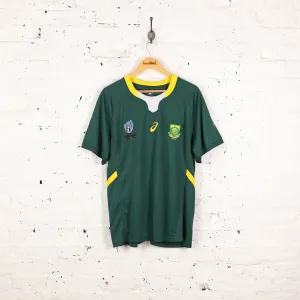 South Africa 2019 World Cup Rugby Shirt - Green - XXXL