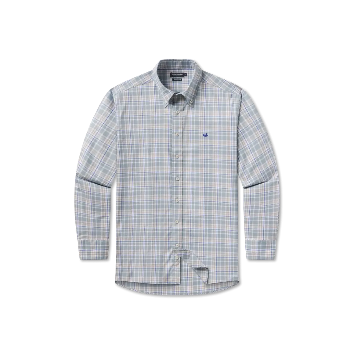 Southern Marsh Grainger Performance Plaid Dress Shirt