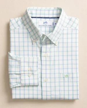 Southern Tide Habersham Plaid Intercoastal Long Sleeve Sport Shirt