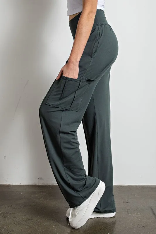 Straight Leg Cargo Pants