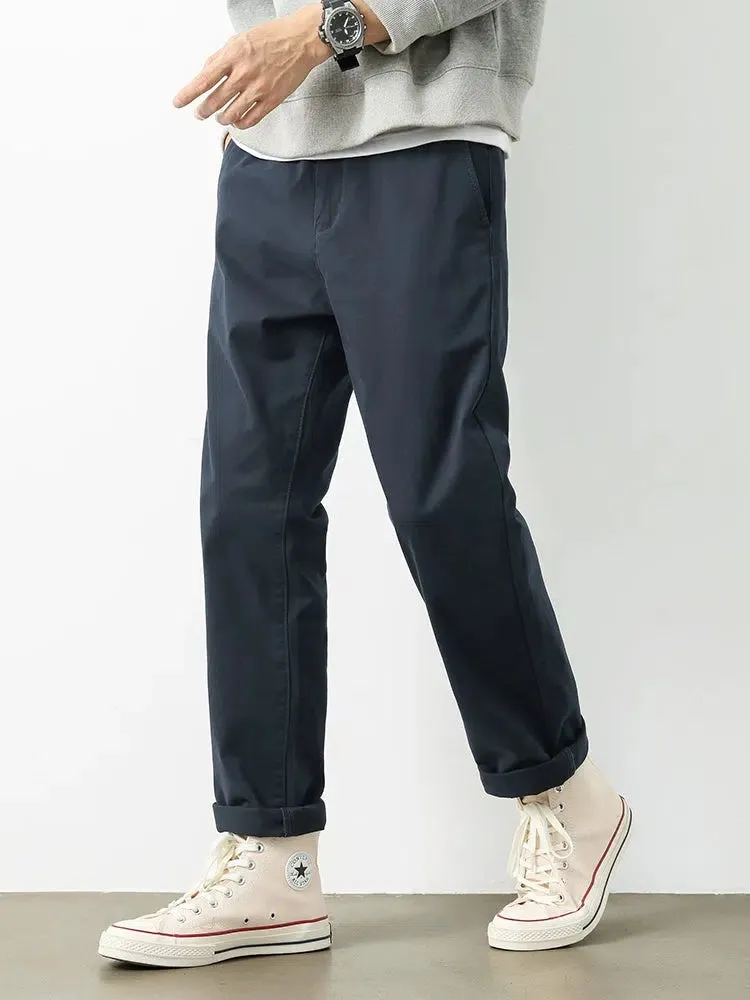 Straight-leg Casual Pants