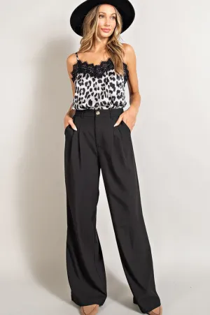 Straight Leg Trousers