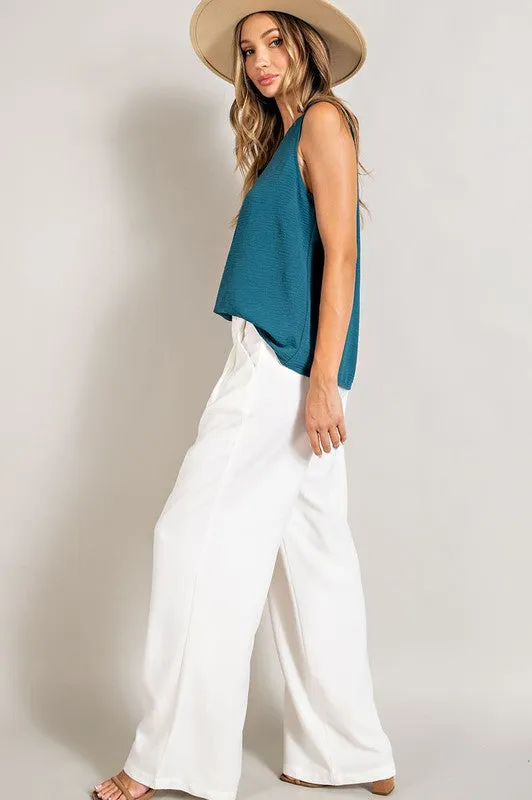 Straight Leg Trousers