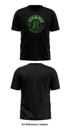 Stumpedwoodwork Store 1 Core Men's SS Performance Tee - sunwKt