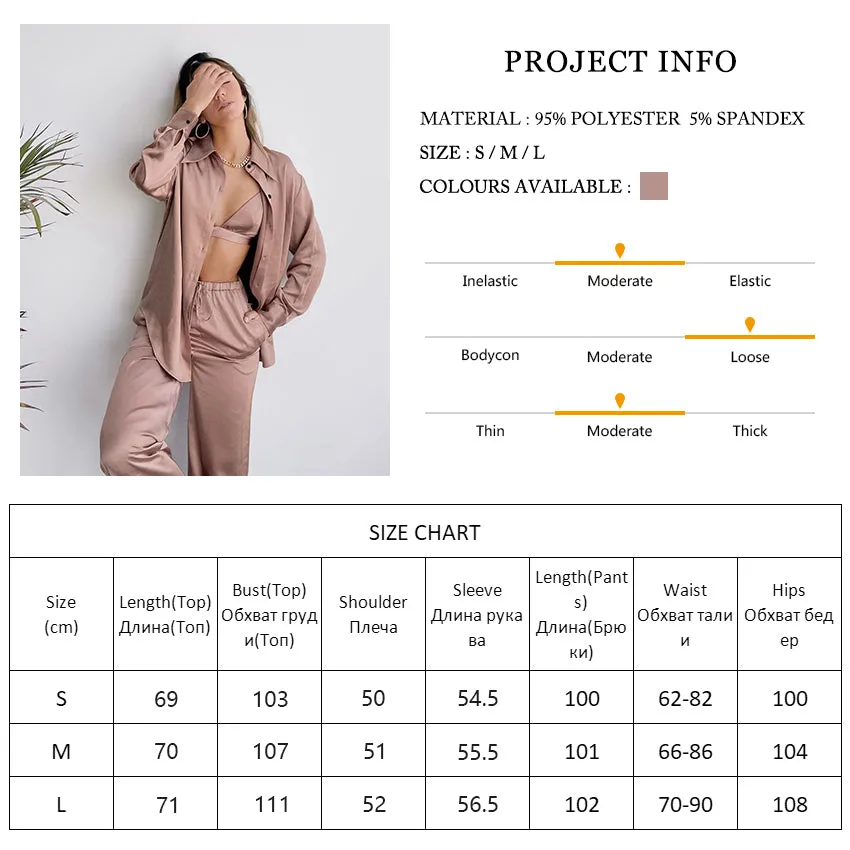 Stylish Sleepwear Trio