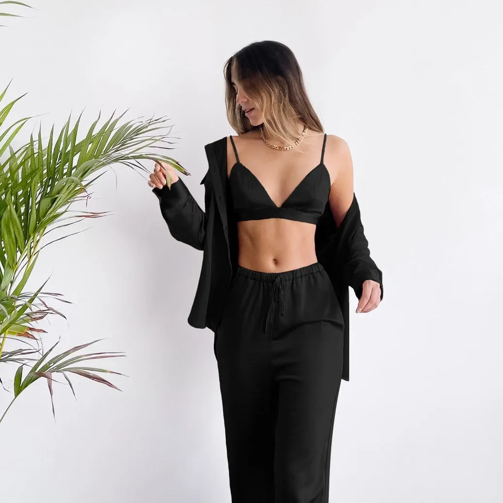 Stylish Sleepwear Trio