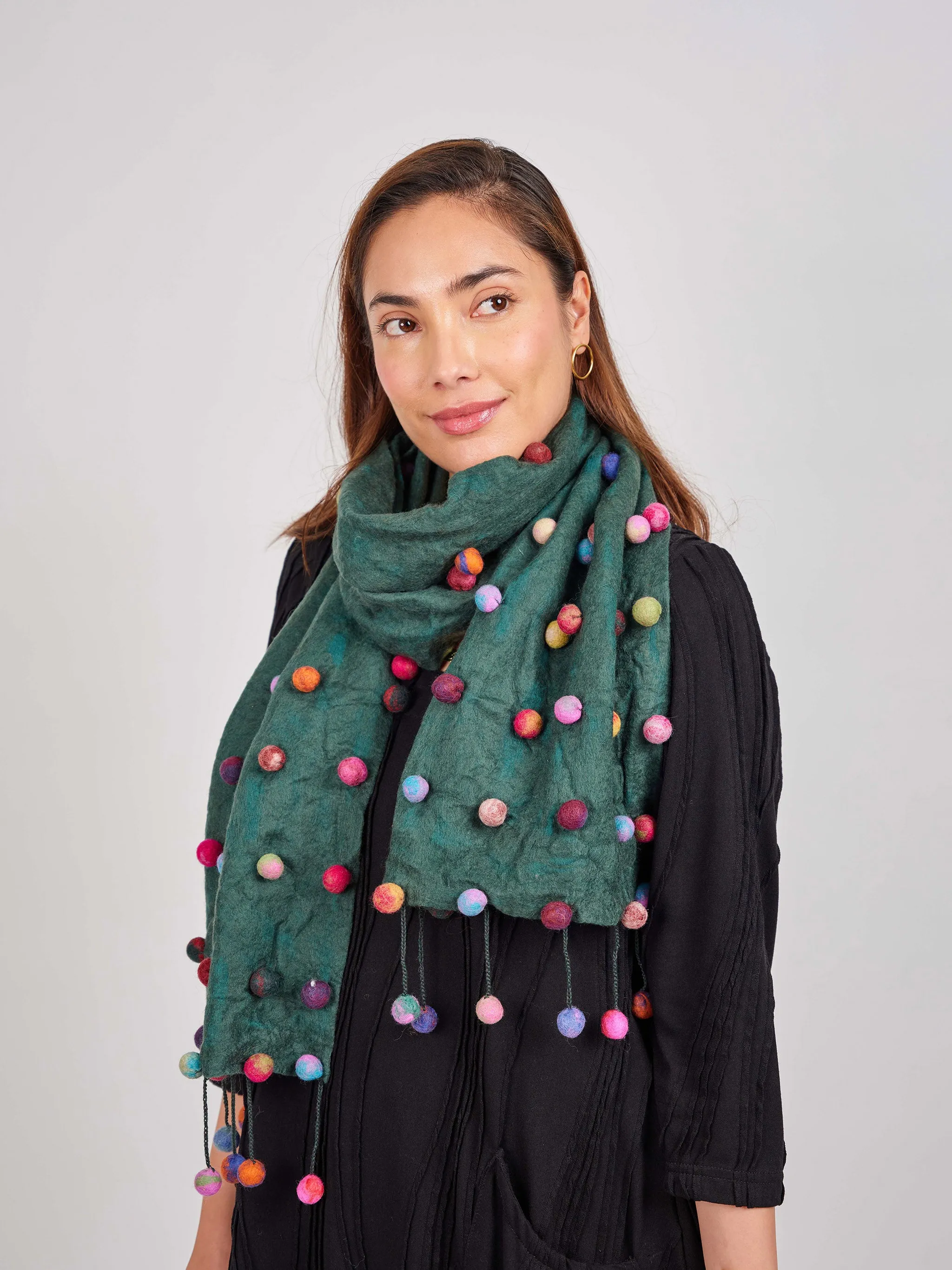 Sugar Dot wool Scarf