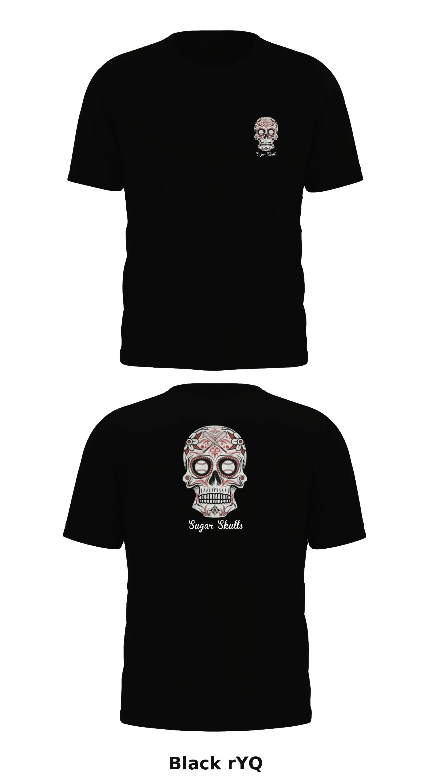 Sugar Skulls Store 1 Core Men's SS Performance Tee - rYQ