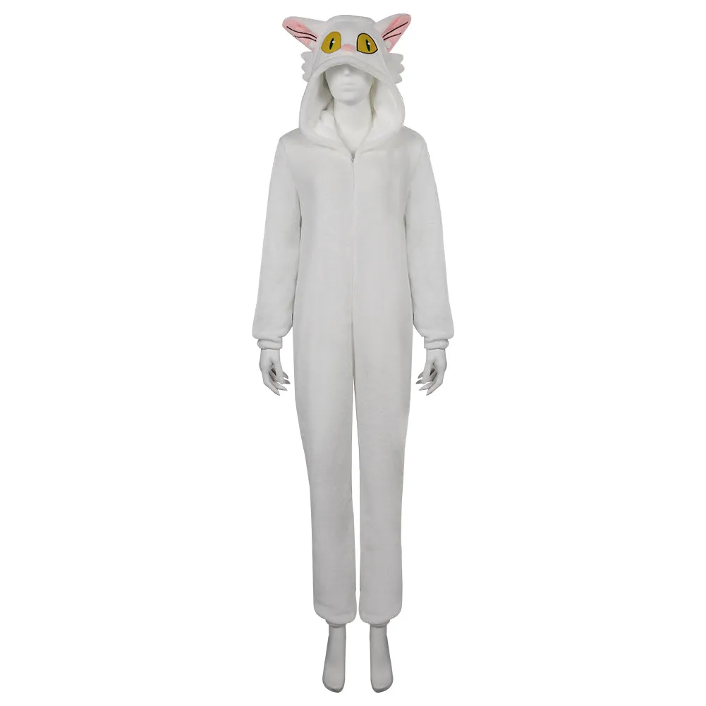 Suzume‘s Door-Locking Daijin Cosplay Costume Hooded Jumpsuit Sleepwear Outfits Halloween Carnival Party Disguise Suit