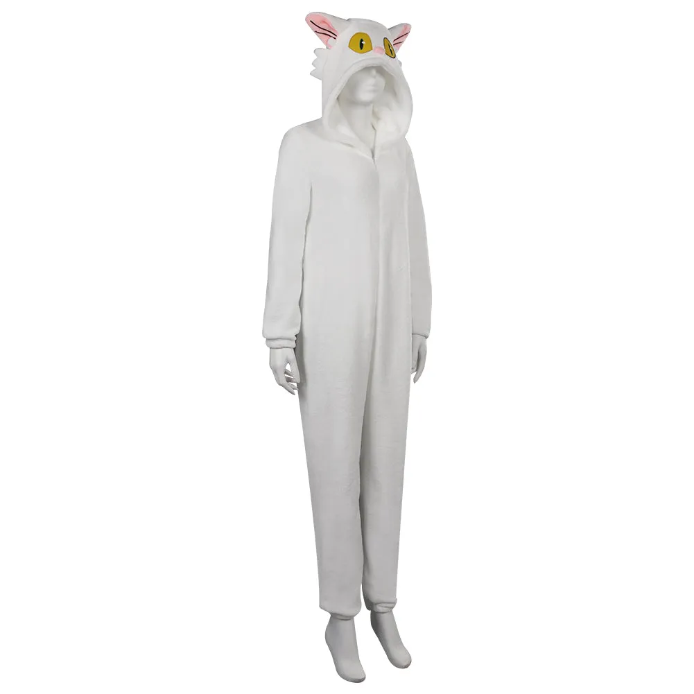 Suzume‘s Door-Locking Daijin Cosplay Costume Hooded Jumpsuit Sleepwear Outfits Halloween Carnival Party Disguise Suit