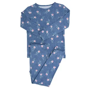 Sweet Bamboo Roxanne (Floral) Big Kid Pajama
