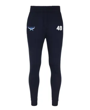 Tapered slim fit track pants
