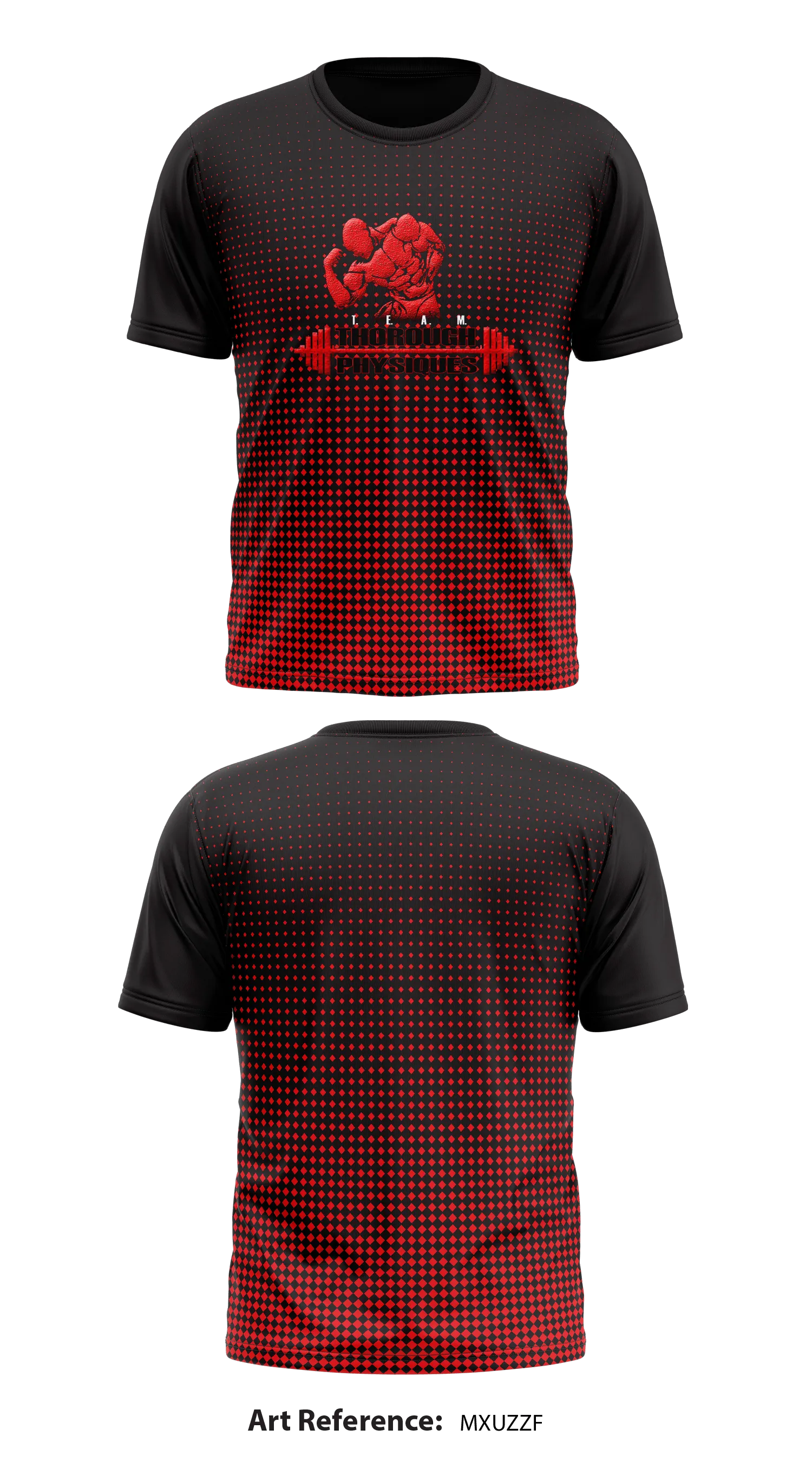 Team Thorough Physiques Store 1 Core Men's SS Performance Tee - MXUzZf
