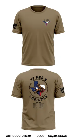 Tf med 9 logistics  Store 1 Core Men's SS Performance Tee - U5Mcfa