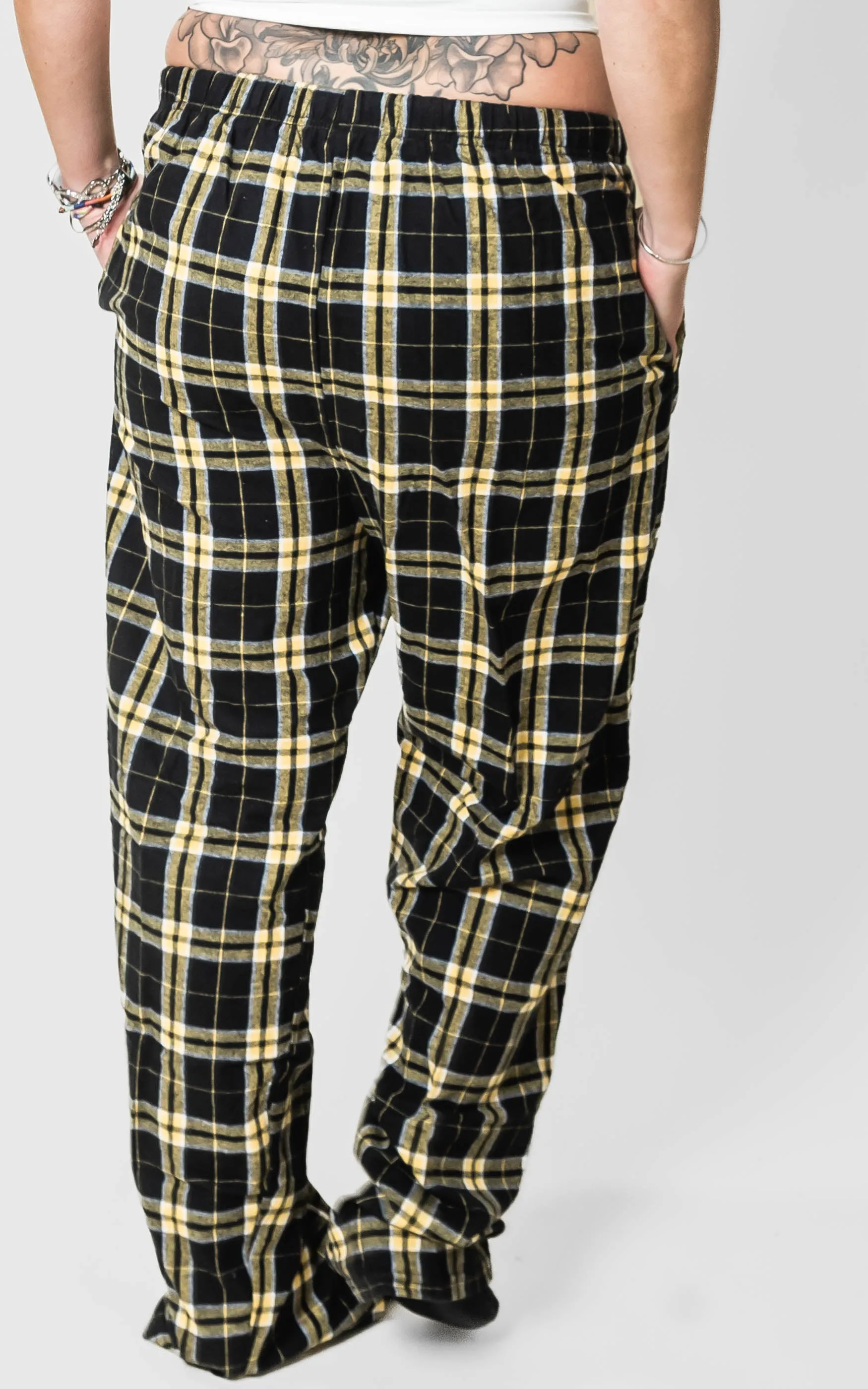 The Jessica Jammie Pants Black/Gold**