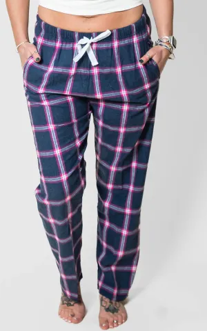The Jessica Jammie Pants Navy Pink** - Final Sale