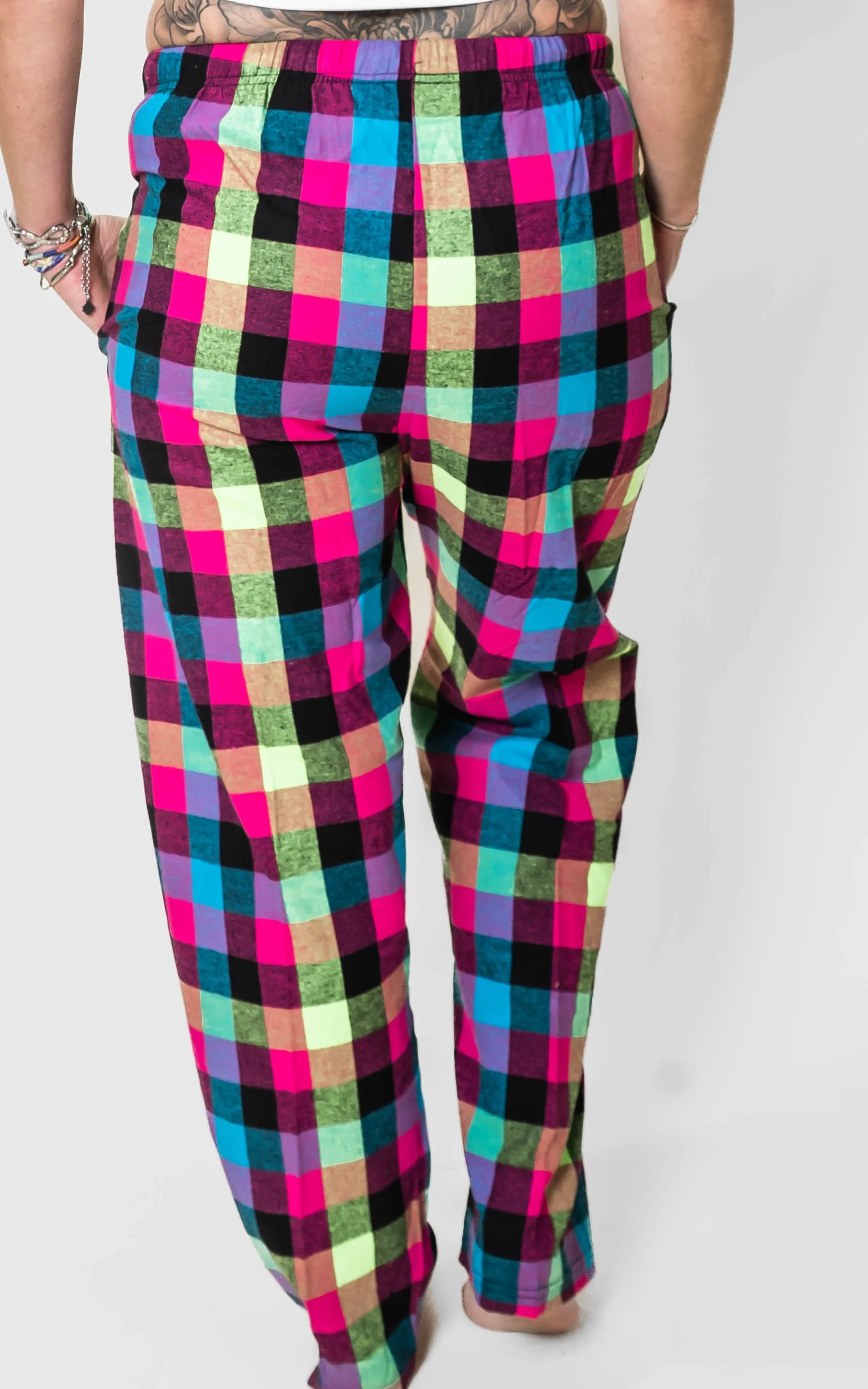 The Jessica Jammie Pants Neon Buffalo**