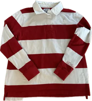 The Perfect Vintage Red and Ivory Rugby Shirt
