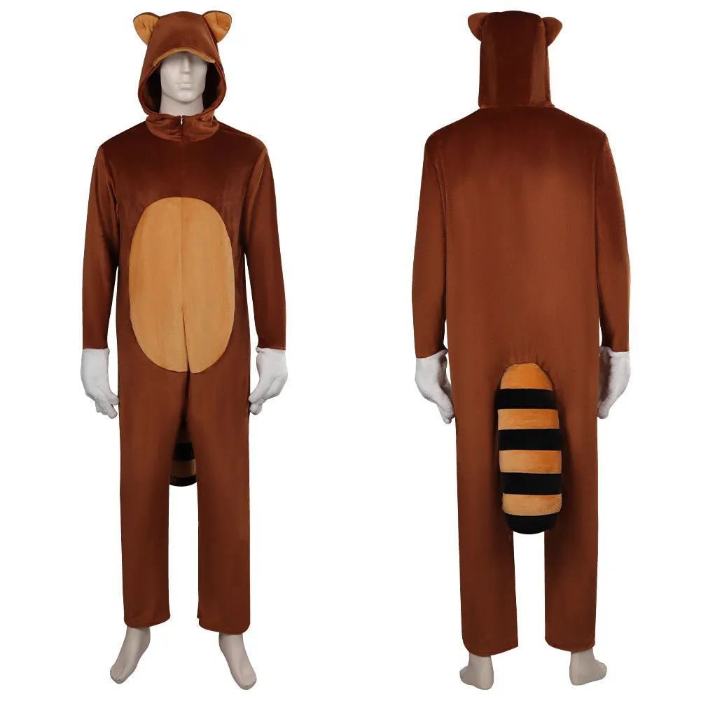 The Super Mario Bros Mario Pajamas Cosplay Costume Halloween Carnival Suit
