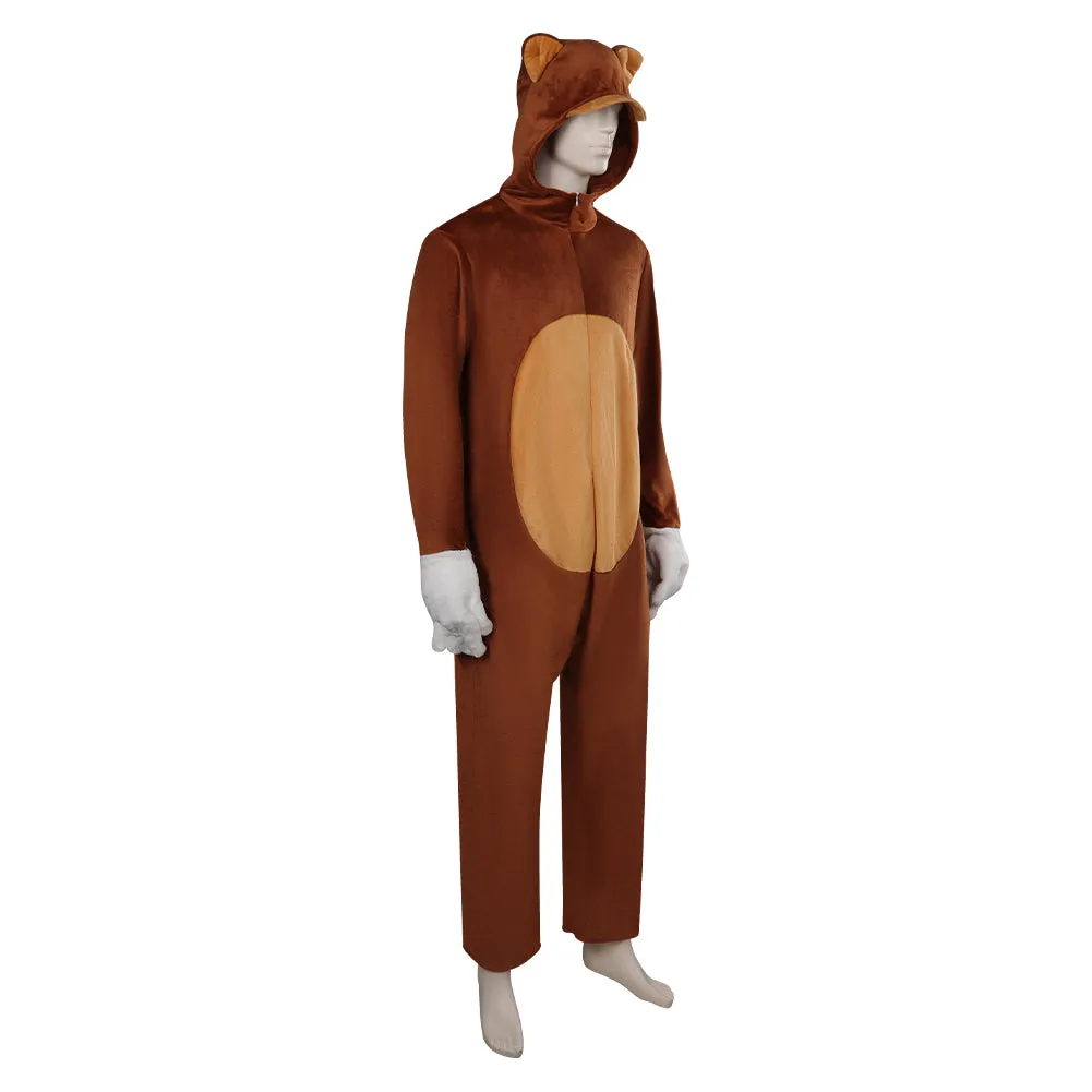The Super Mario Bros Mario Pajamas Cosplay Costume Halloween Carnival Suit
