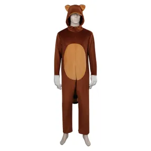The Super Mario Bros Mario Pajamas Cosplay Costume Halloween Carnival Suit