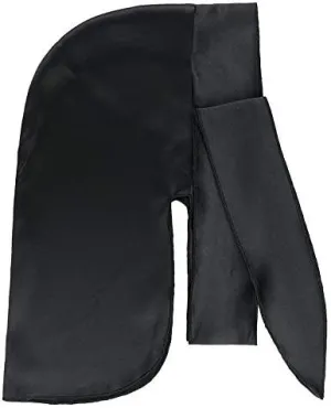 The True Styles Silk Durag Blk