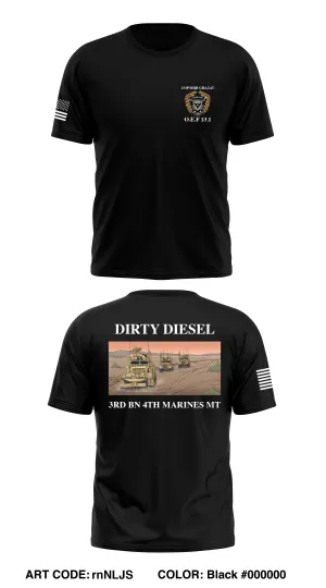 Third BN, 4th Marines  Store 1 Core Men's SS Performance Tee - rnNLJS