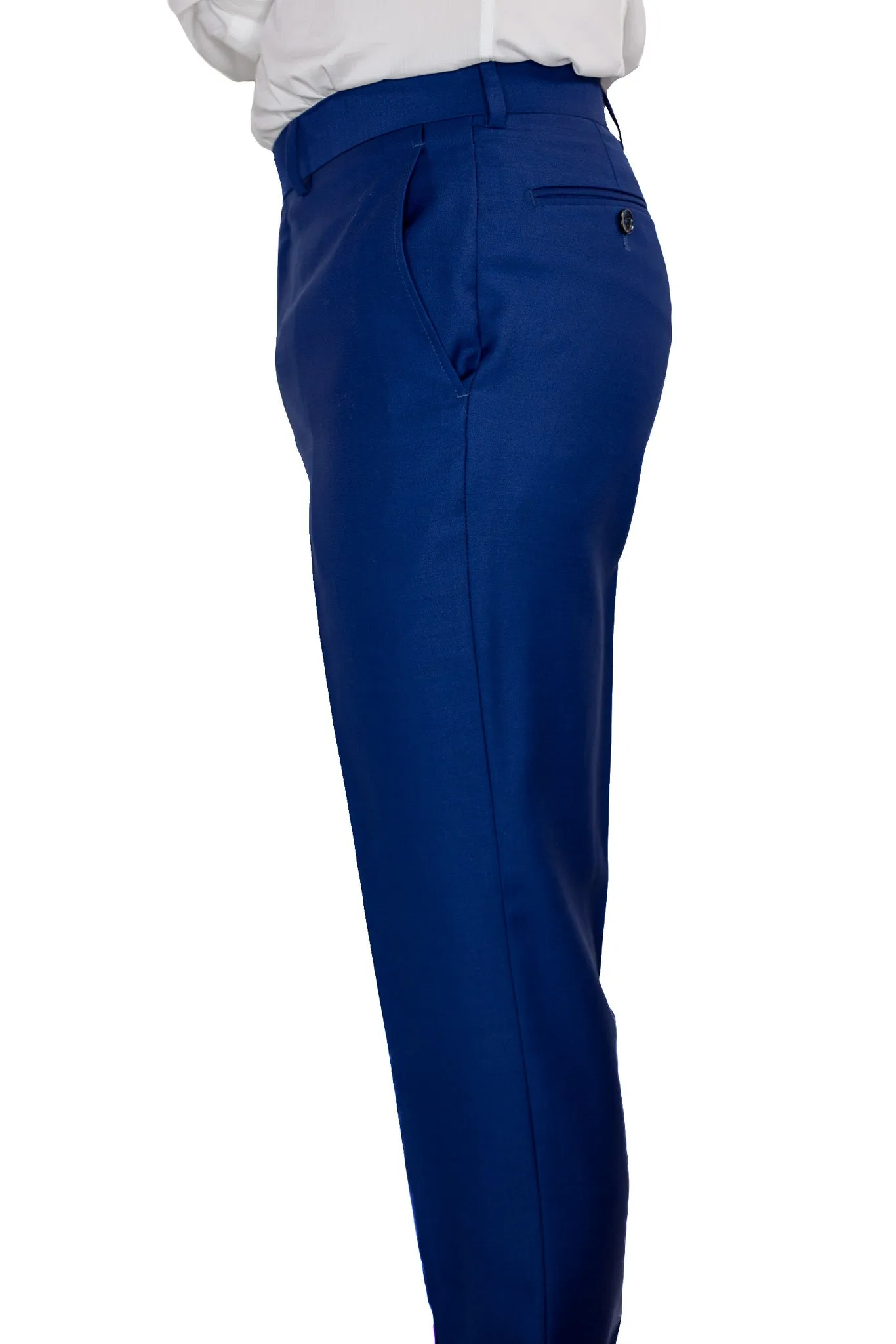 Tiglio Lux Slim Fit Suit French Blue