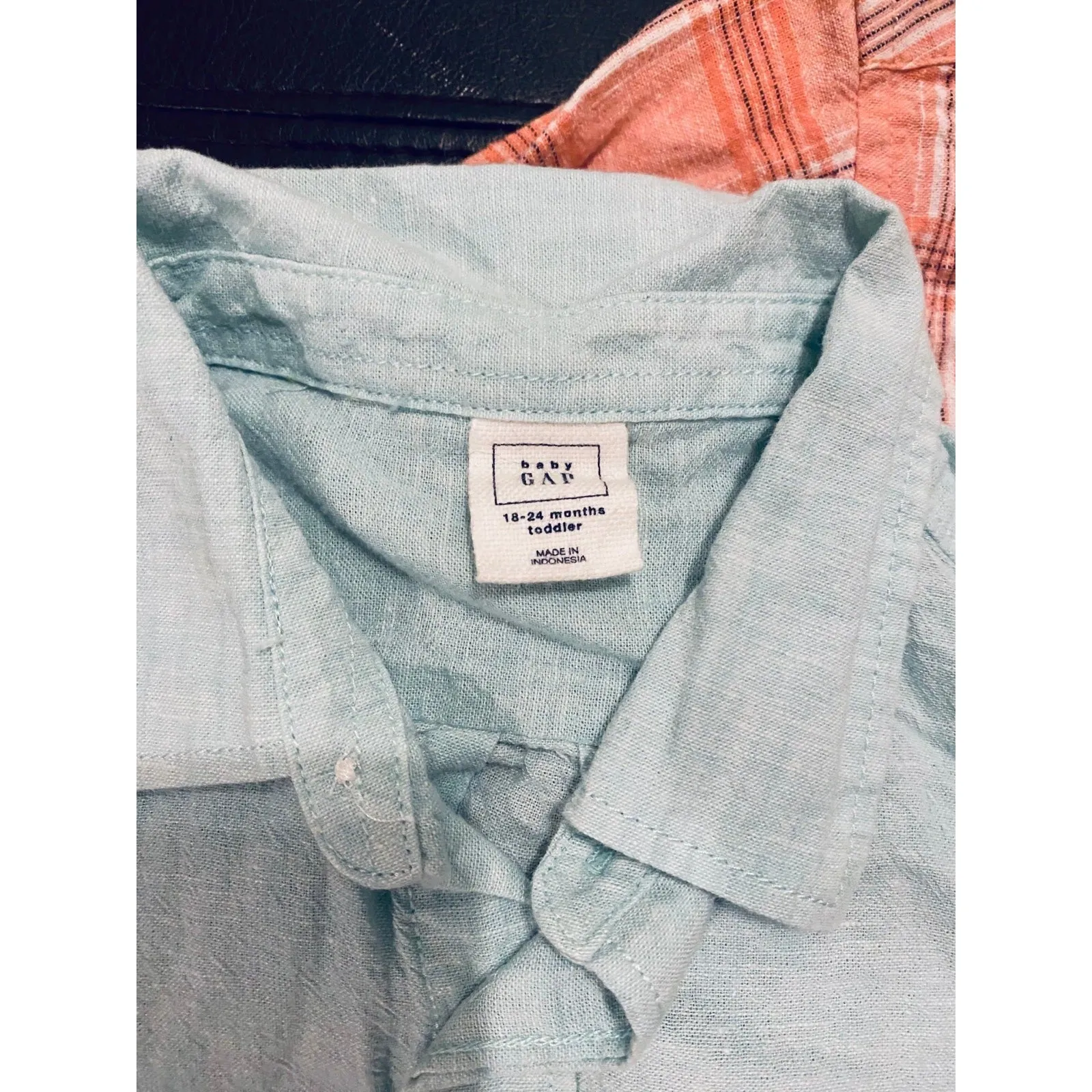 Toddler boys linen shirts bundle