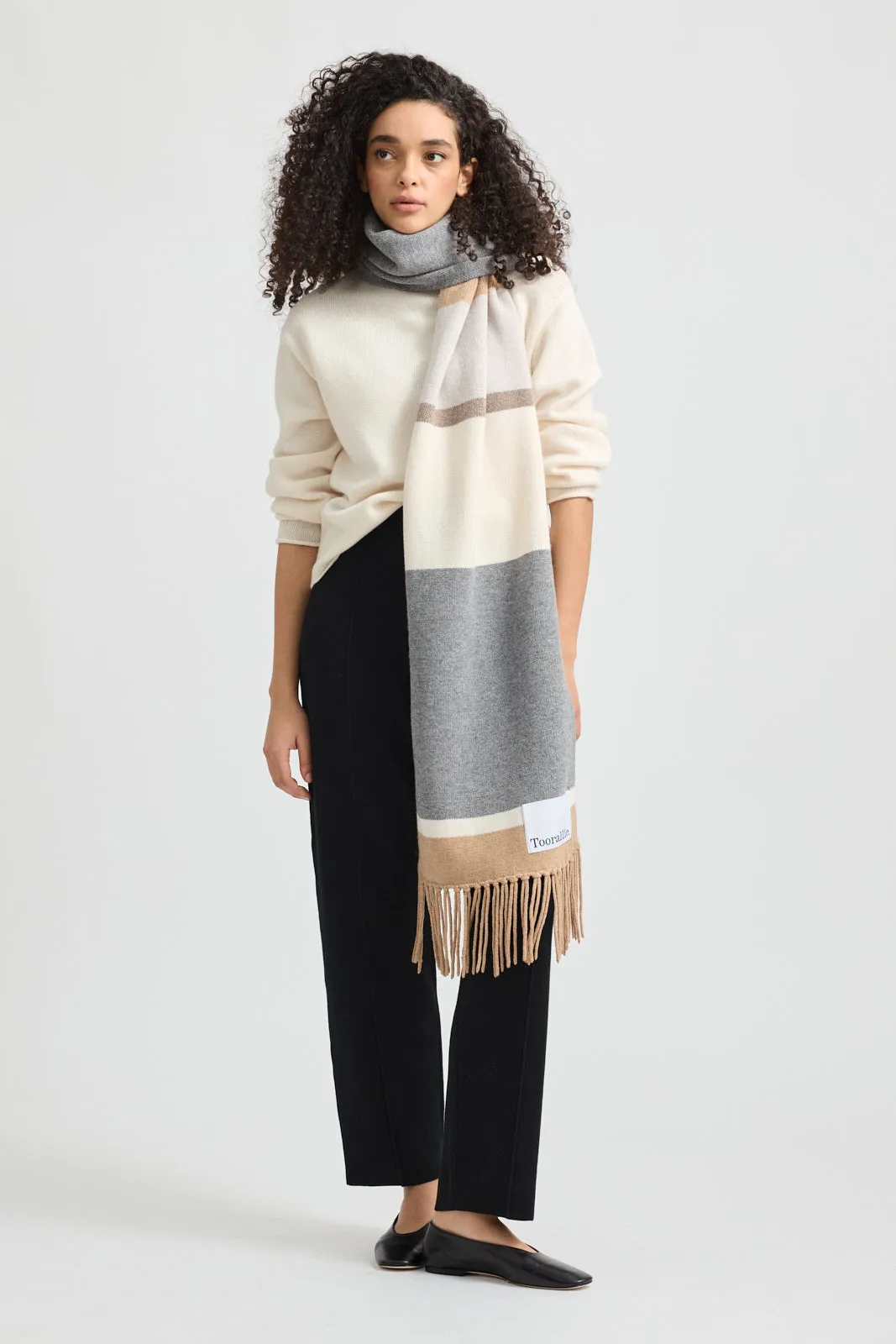 TOORALLIE BLOCKED SCARF