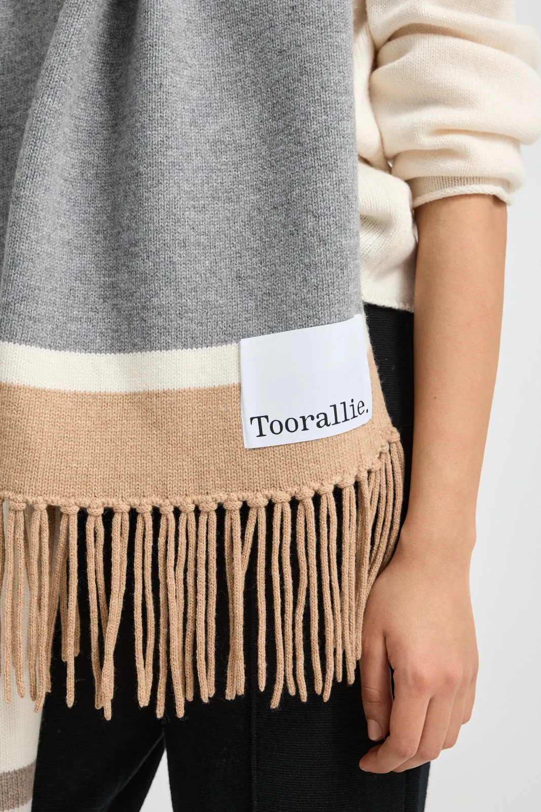 TOORALLIE BLOCKED SCARF