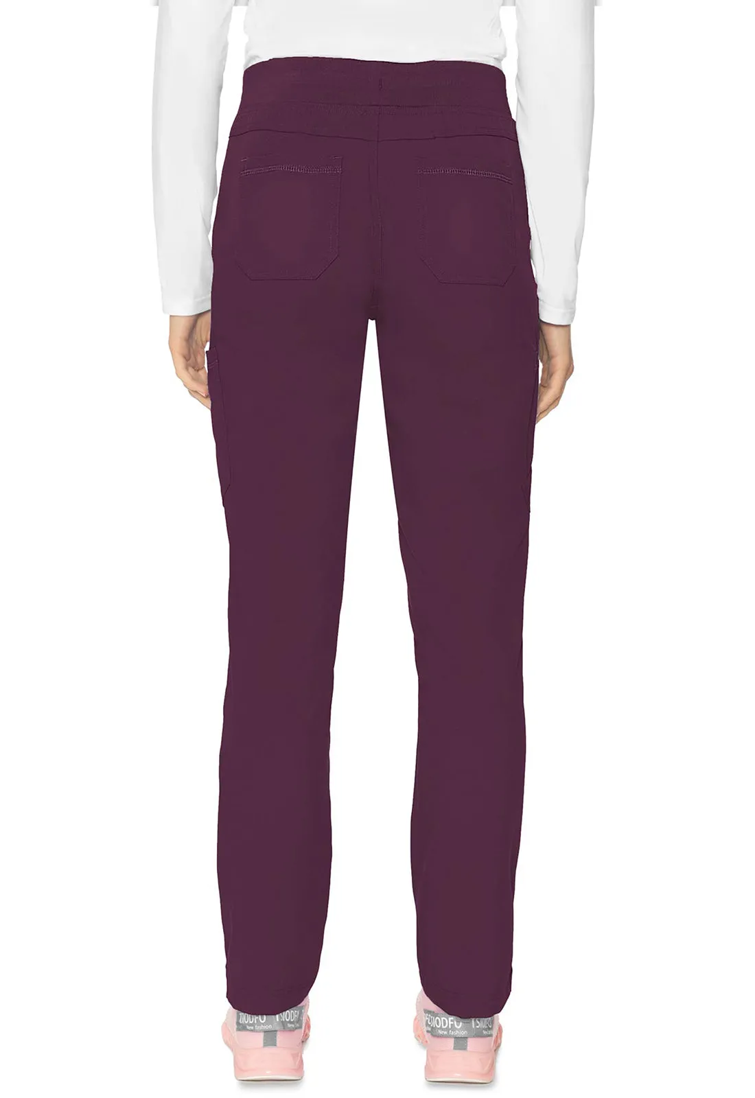 Touch MC7725 Jersey Waist Yoga Pants Wine