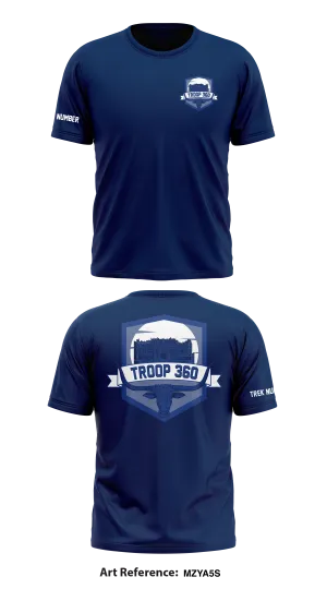 Troop 360 Store 1 Core Men's SS Performance Tee - MZya5S