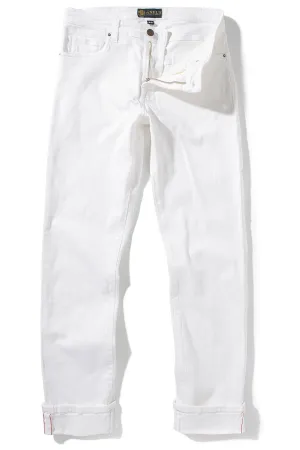 Tucson Selvedge Denim In Bianco