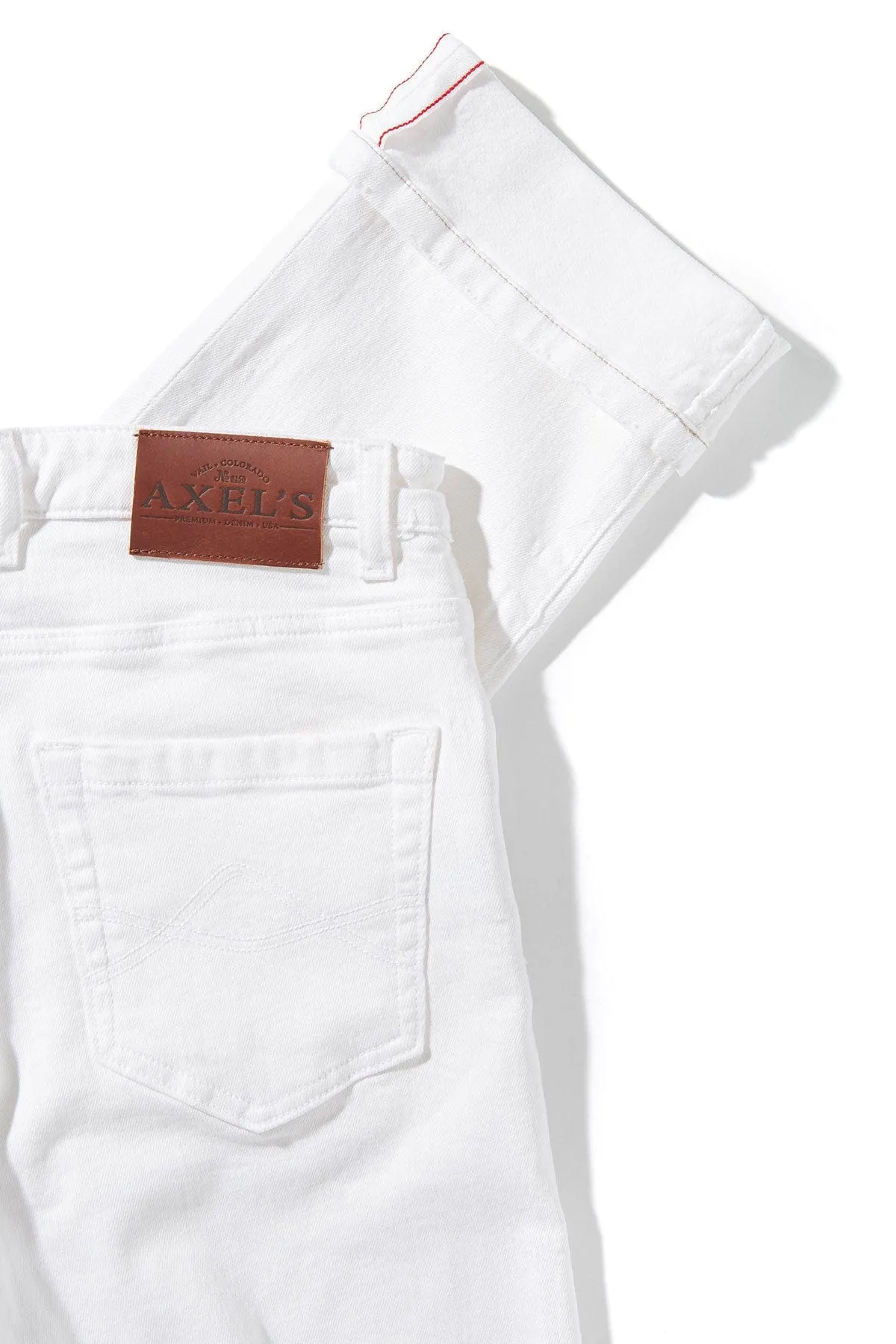 Tucson Selvedge Denim In Bianco