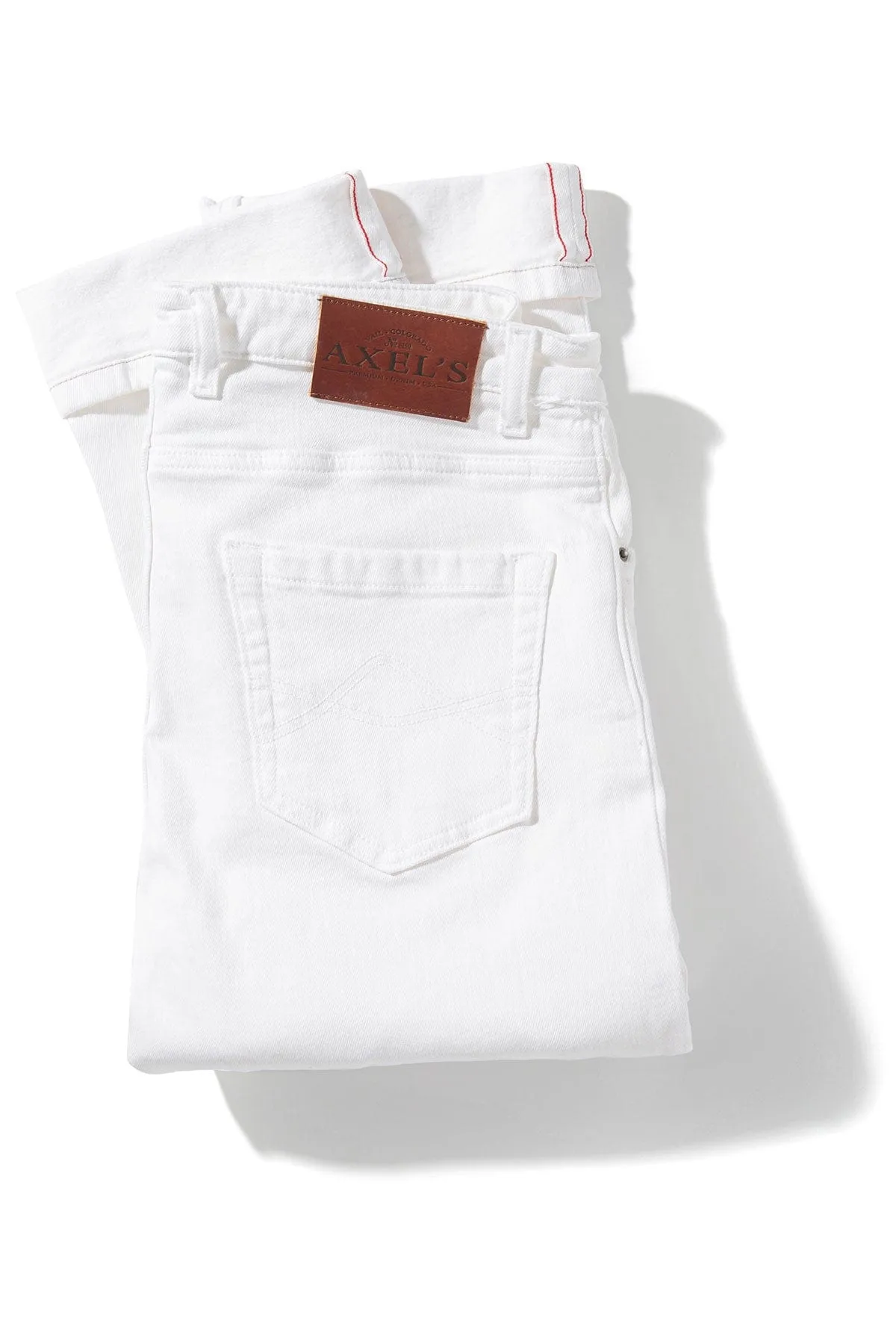 Tucson Selvedge Denim In Bianco