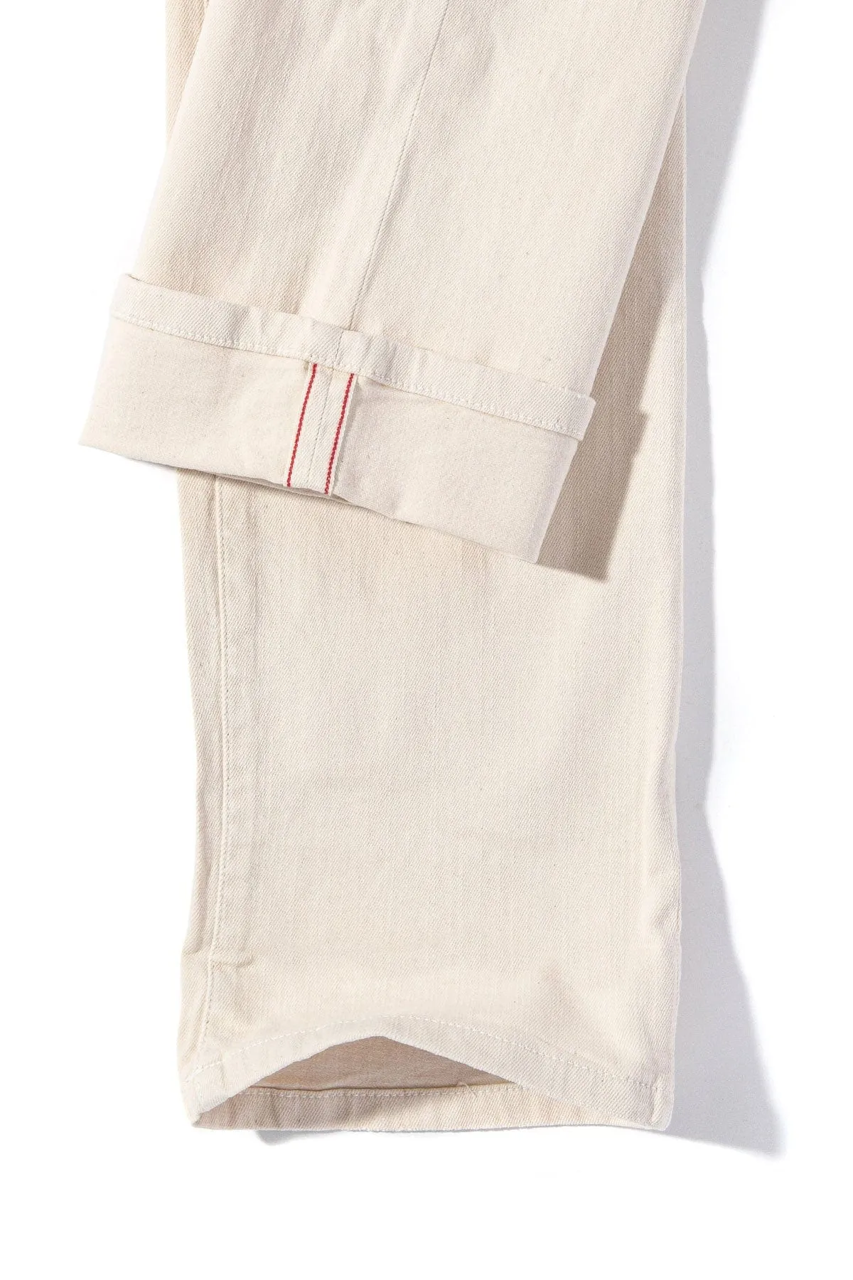 Tucson Selvedge Denim In Off White